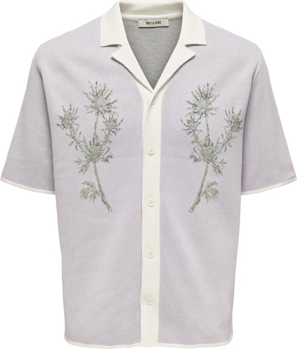 Image du produit Only & Sons ONSRUN Gestricktes Polo-Hemd Strickpullover (L)