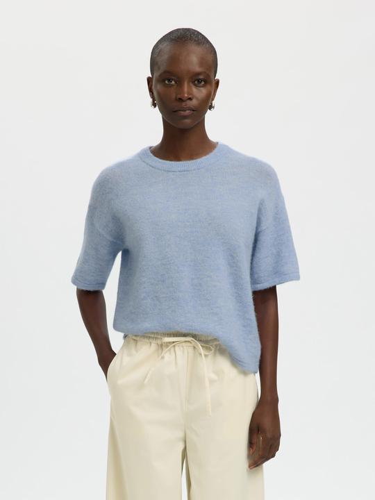 Produktbild Selected SLFLULU 2/4 KNIT O-NECK NOOS (L)