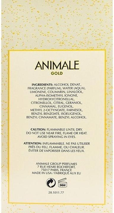 Produktbild Animale Gold by (Eau de Toilette, 100 ml)
