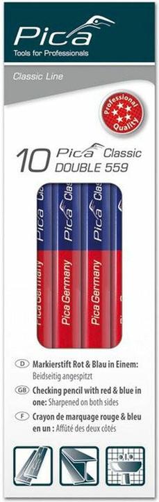 Pica Crayon de marquage Classic Double 559 17.5 cm SB