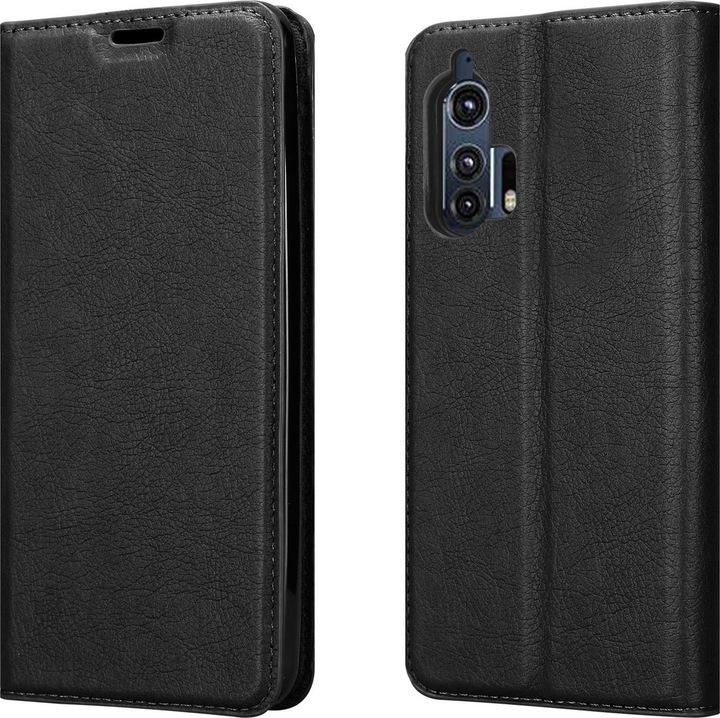 Actual product image Cadorabo Book Invisible Magnet Cover (Motorola Edge+)