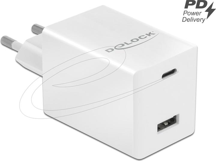 Delock USB-Wandladegerät 41448 USB-C PD 3.0 USB-A, 45W (48 W)