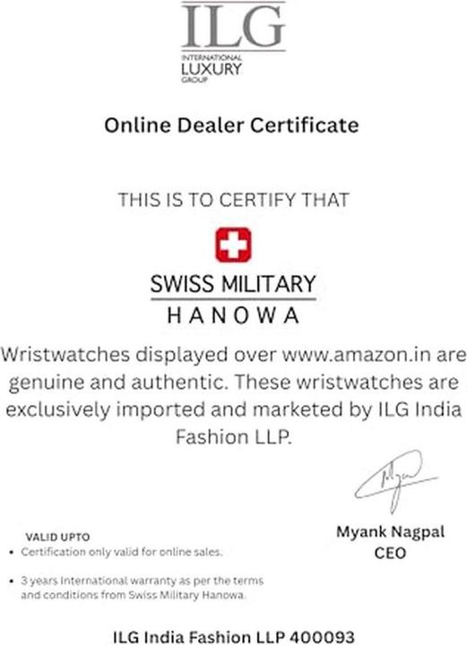 Immagine prodotto Swiss Military Hanowa Sidewinder (Orologio da polso analogico, 43 mm)