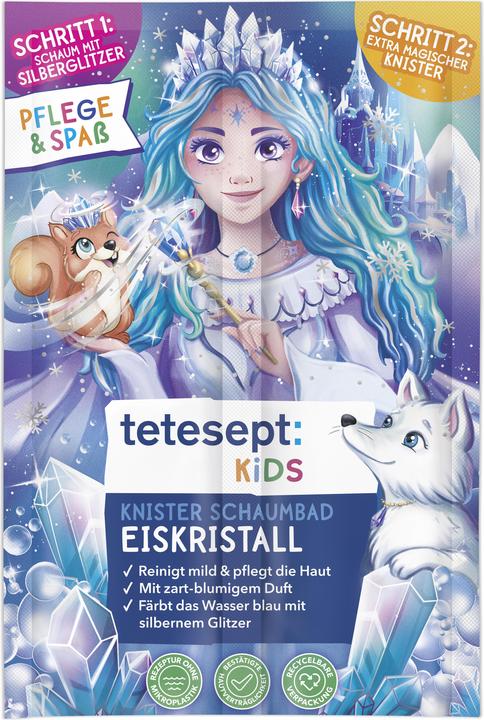 Tetesept Kids Knisterbad Eiskristall (Schaumbad)