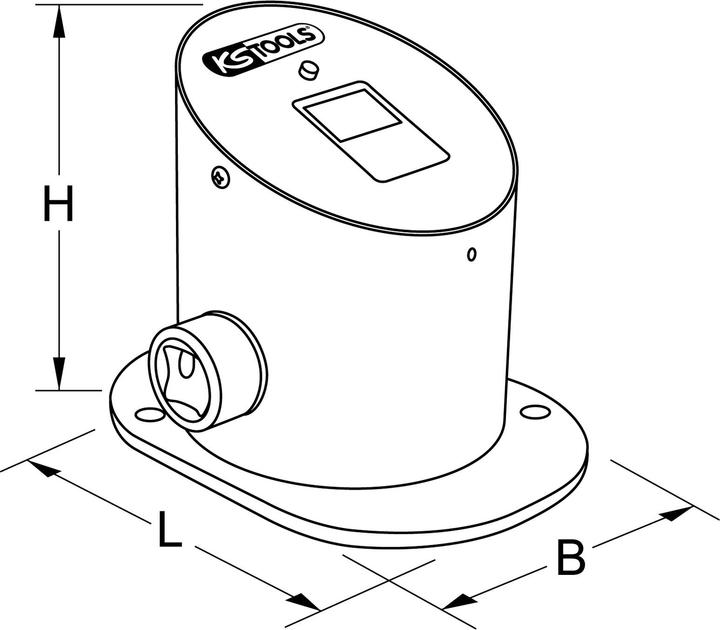 Produktbild KS Tools Werkstattprüfgerät (1/2", 1/4", 3/4", 3/8", 5 - 500 Nm)