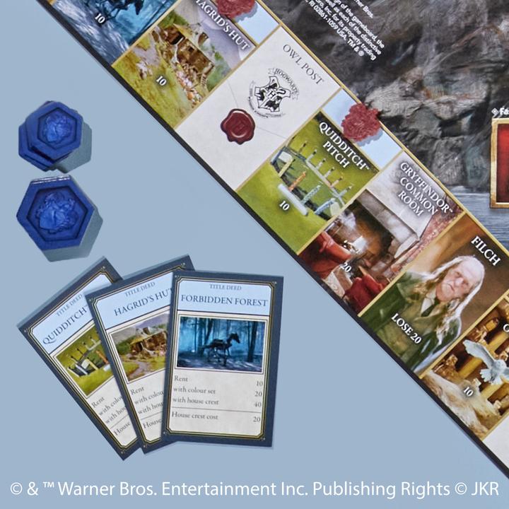 Actual product image Hasbro Monopoly Harry Potter (German)