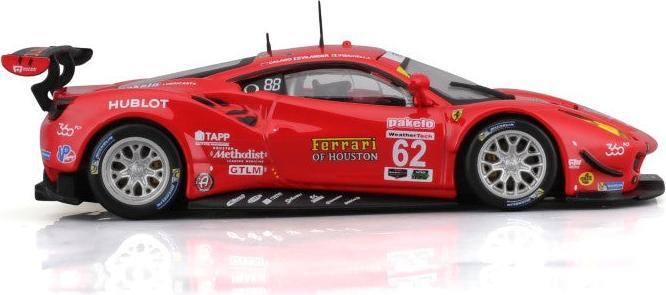 Produktbild Bburago Ferrari 488 GTE 2017 rot 1/43