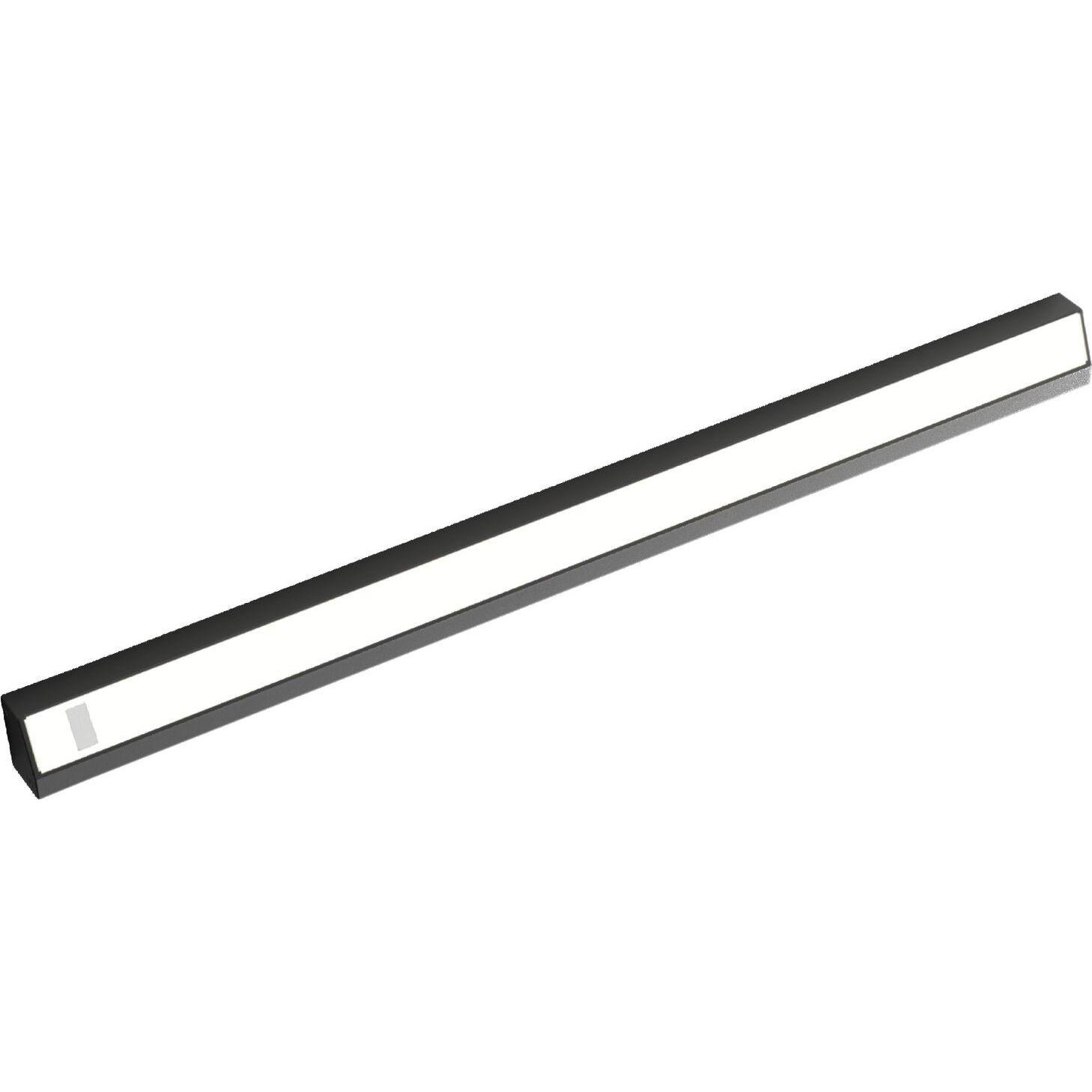 Thumbnail - L&S, Wandleuchte + Deckenleuchte, Leuchte Lugano IP44 IR DualColor 1200mm, schwarz (584 lm)