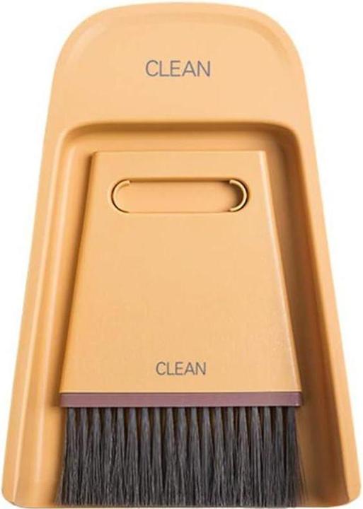 Produktbild JTI Tischbürste, Set mit Schaber und Schaufel - gelb (1 Stk.)