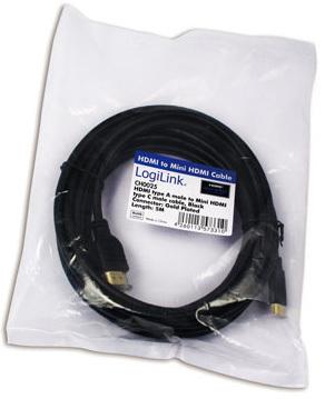Image du produit LogiLink HDMI (Typ A) — mini HDMI (Typ C) (1 m)