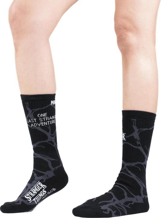 Produktbild Palladium Stranger Things Hopper schwarze Socken (43 - 46)