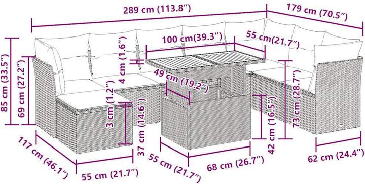 Produktbild vidaXL Demetrius