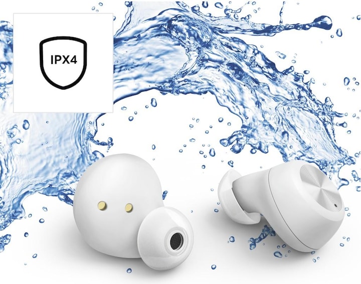 Produktbild Thomson WEAR7701W Bluetooth®-Kopfhörer, In-Ear, True Wireless, Mikrofon, Weiss (4 h, Kabellos)