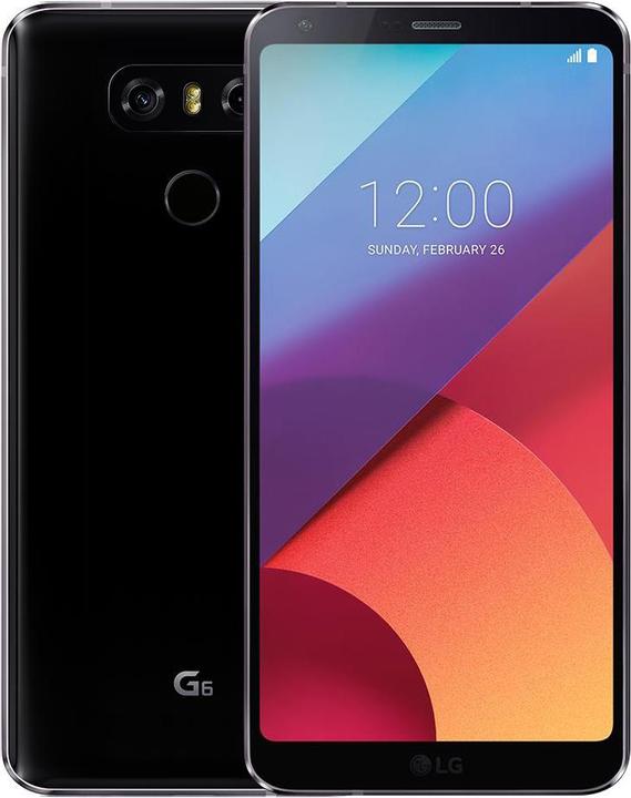Produktbild LG G6 (64 GB, Astro Black, 5.70", Hybrid Dual SIM, 13 Mpx, 4G)