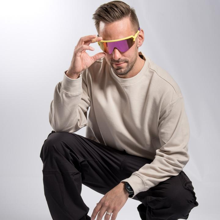 Image du produit Tripoint lunettes de soleil chobe (Violet avec logo jaune)