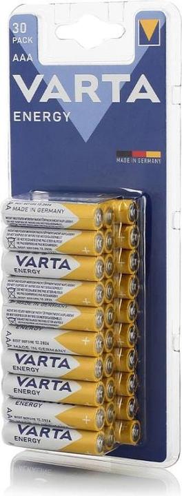 Actual product image Varta Energy (30 pcs., AAA, 1200 mAh)