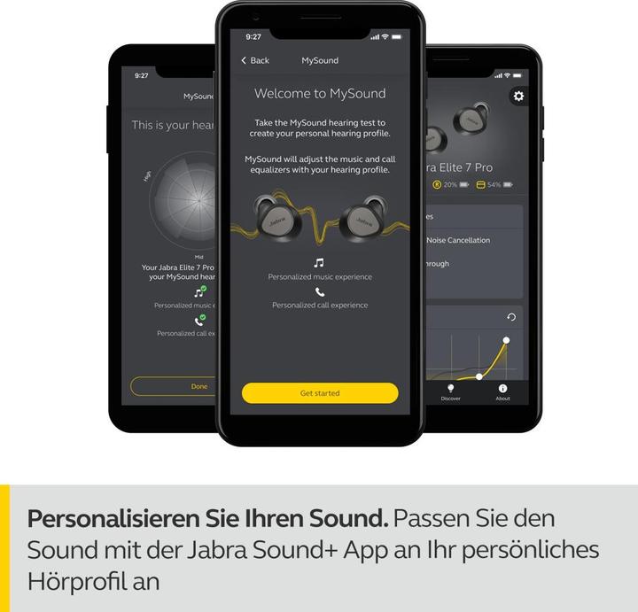Produktbild Jabra Elite 7 Pro (ANC, 8 h, Kabellos)