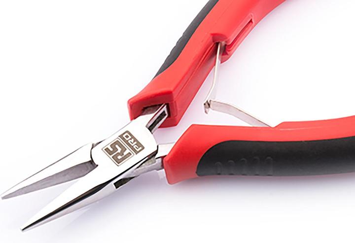Actual product image RS PRO Pliers, needle-nose pliers, stainless steel, 130 mm / jaws straight, 25mm (130 mm)