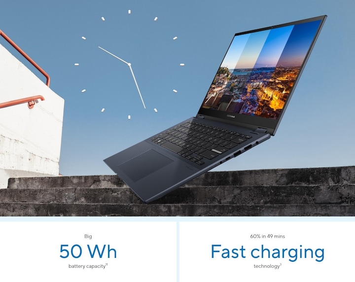 Image du produit ASUS Vivobook S14 Flip (14", Intel Core i7-13700H, 16 Go, 1000 Go, CH)
