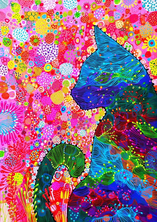 Immagine prodotto Enjoy Puzzle Puzzle 1500 pezzi - Wandering Cat (1500 pezzi)