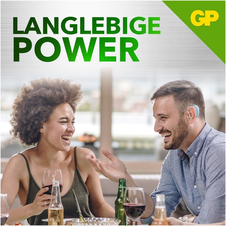 Produktbild GP Batteries GP Knopfzelle ZA10, 1.4V, 6 Stk. (6 Stk., PR70, 90 mAh)