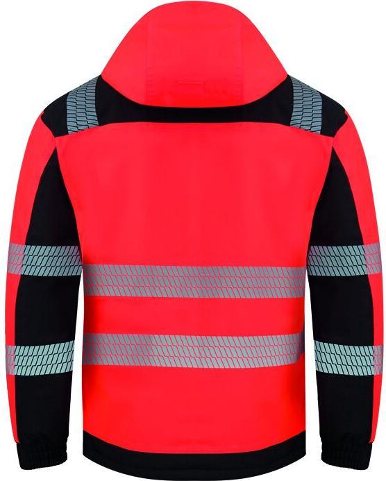 Actual product image Korntex Hi-Vis Softshell Rain Jacket (S)