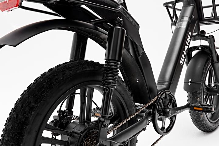 Produktbild Sharp City-Elektrofahrrad BK-DM022E-B (46 cm)