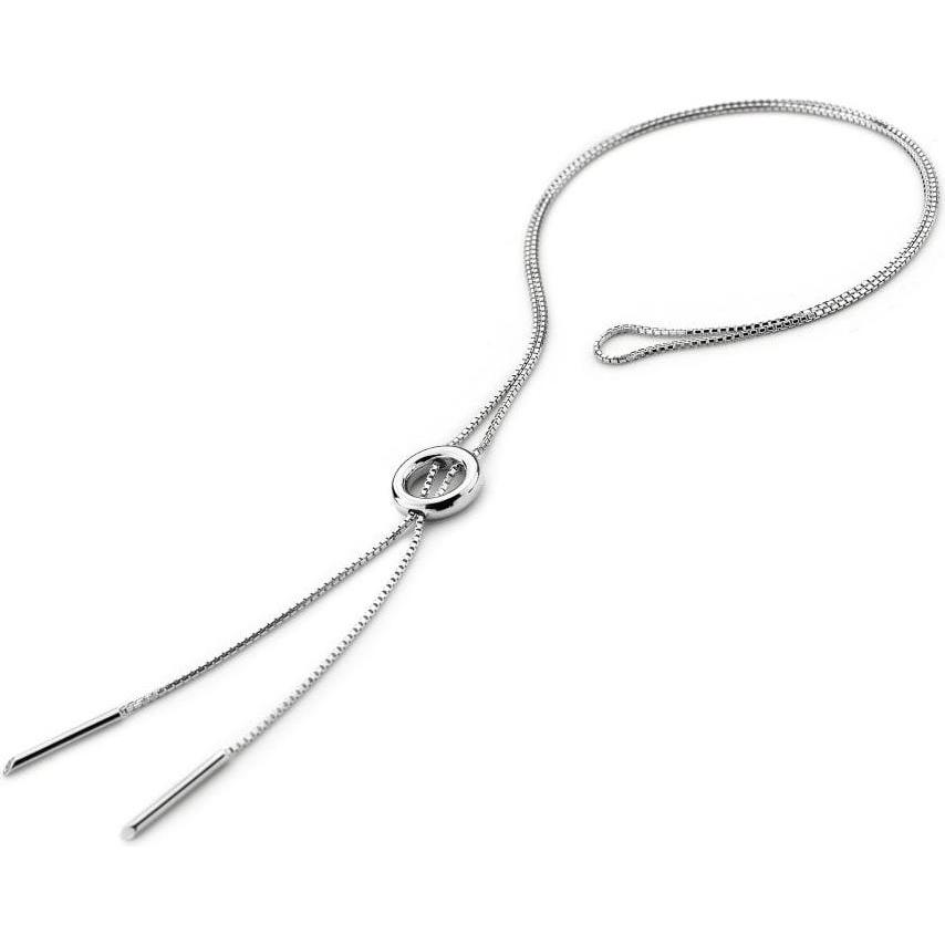 Thumbnail - Hot Diamonds, Halsschmuck, Lariat Halskette, (Silber 925, 62 cm)