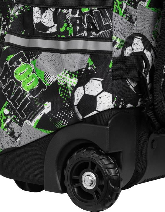 Actual product image Coolpack Plastic backpack trolley black, green