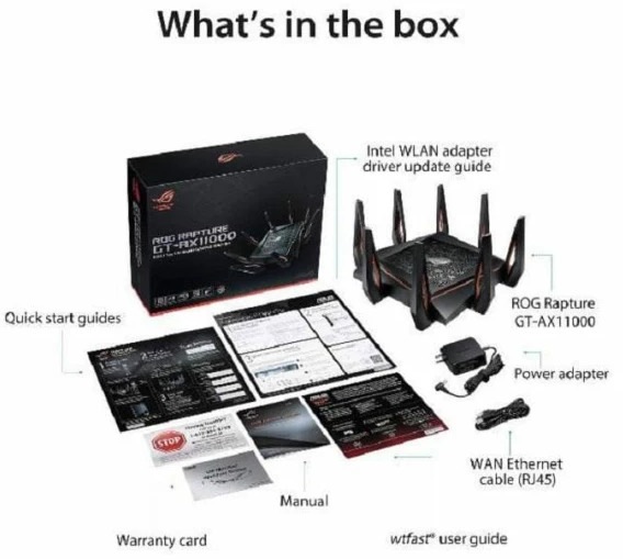Produktbild ASUS GT-AX11000 Gaming ROG Rapture