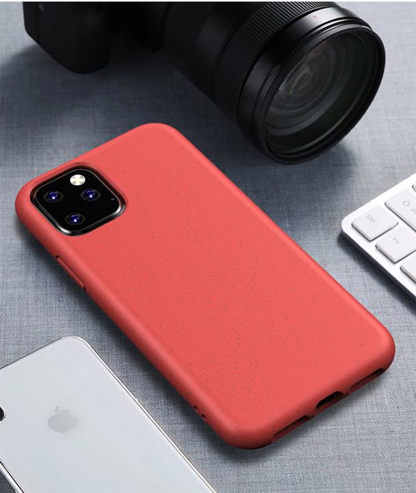Produktbild cyoo BioCase - iPhone 11 - Rot - Hard Case - Biologisch Abbaubar
