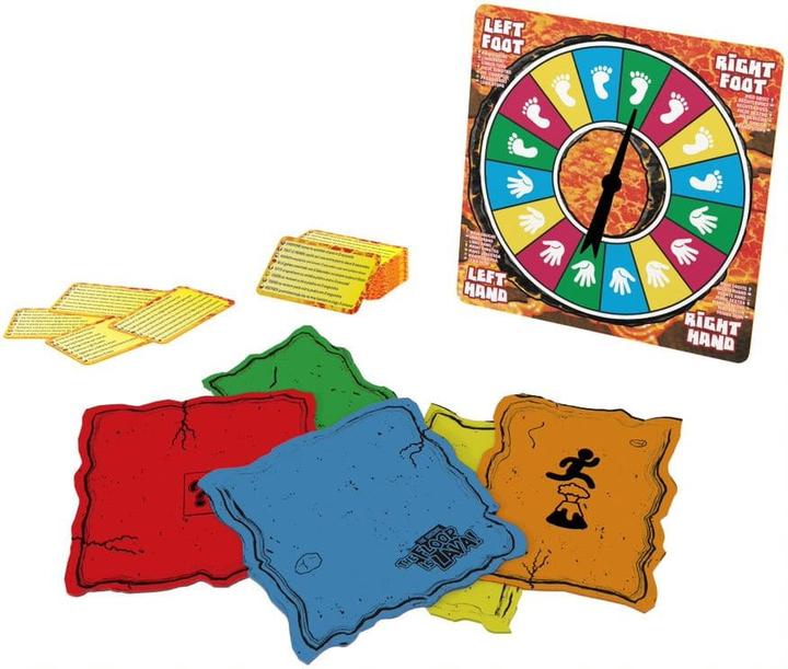 Productafbeelding Goliath Toys The Floor is een lava deluxe actiespel (Duits, Frans, Italiaans, Engels)
