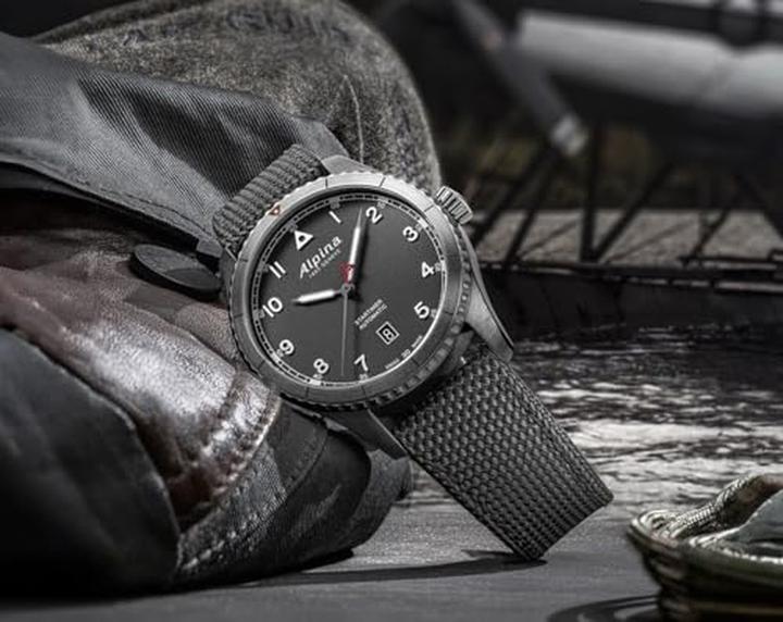 Actual product image Alpina Watch Alpina AL-525G4TS26 Startimer Pilot (Pilot watch, 41 mm)