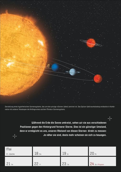 Actual product image Harenberg Stephen Hawking - Universum Wochenplaner 2026 - 53 faszinierende Bilder und Zitate