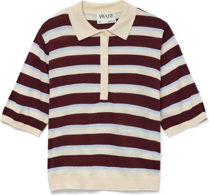 Immagine prodotto Vero Moda AWSIKITA Gestricktes Poloshirt Polo (S)