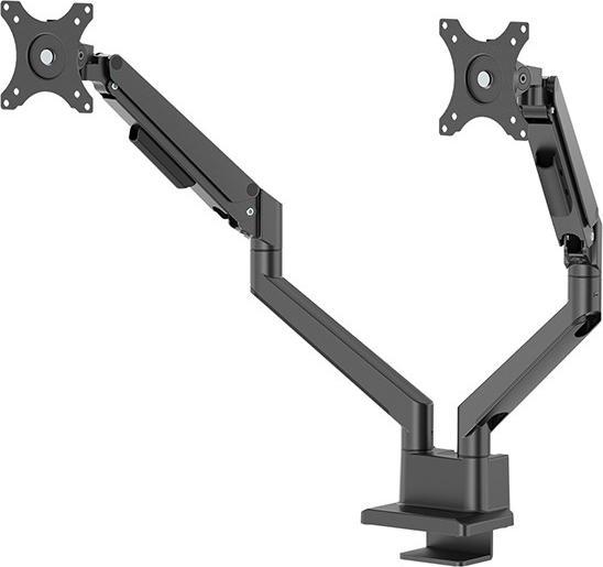 Produktbild Neomounts Tischhalterung duo 100x100 9kg/17-32"/schwarz/voll beweglich (Tisch, 32.01")