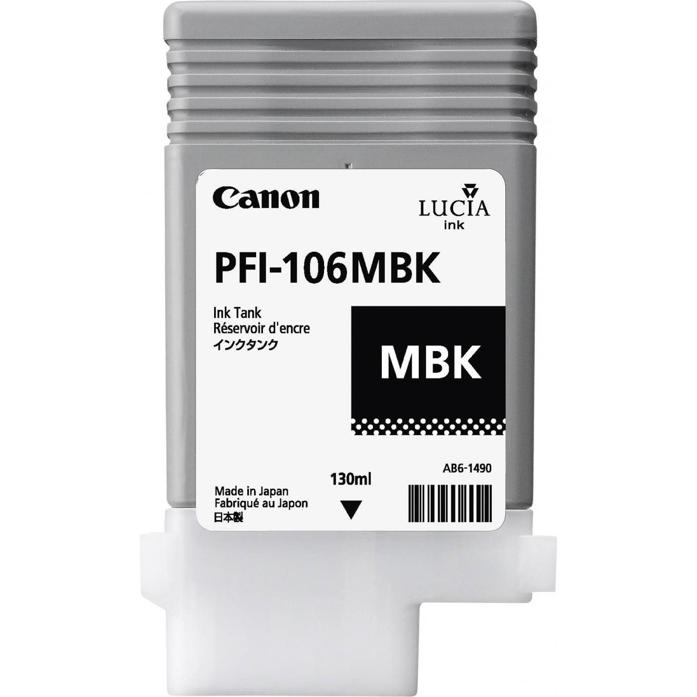Canon, Druckerpatrone, Pfi-106mbk (MBK)