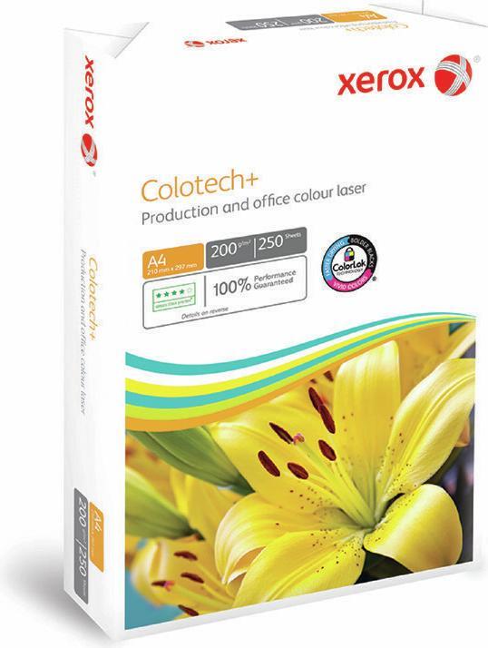 Actual product image Xerox Laser paper Colotech+ DIN A4 200 g/sqm 250 sheets (A4, 250 Sheets, 200 g/m²)