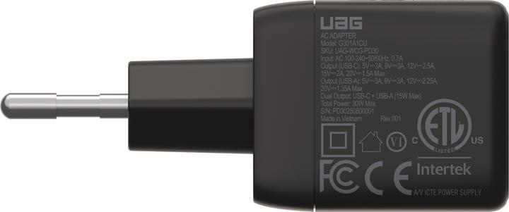 Produktbild UAG Boost Charge USB-C PD 3.0 PPS Wall Charger 30W (30 W, 1 Port)