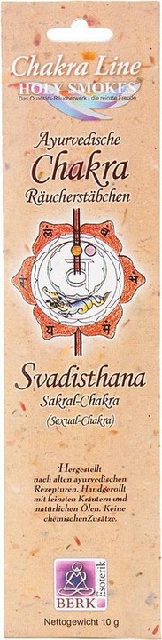 Actual product image Berk Incense sticks Sexual Chakra, Svadisthana