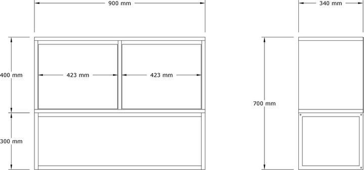 Nutritional values and ingredients Kalune Design Zermat (90 x 34 x 70 cm)