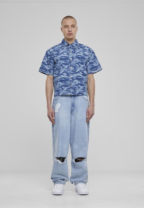 Produktbild Urban Classics Laser Camo Printed Boxy Shirt - 166807 (5XL, L)