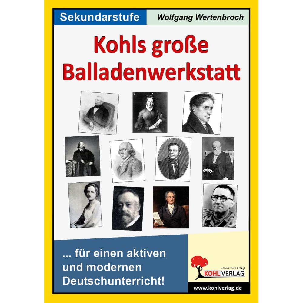Kohls grosse Balladenwerkstatt, Schulbücher von Wolfgang Wertenbroch