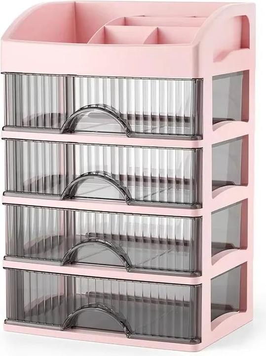 Produktbild Alopini Aufbewahrungsbox für kosmetische Schreibtische mit transparenter Schublade