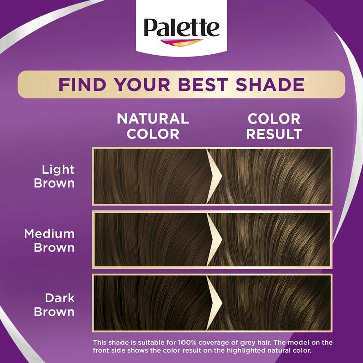 Image du produit Palette Crème colorante intense pour cheveux 5-1 Cool Light Brown (5-1 Cool Light Brown)