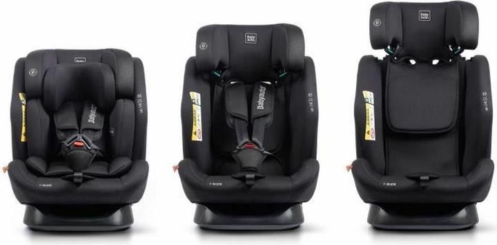 Immagine prodotto Babyauto Baby Car Lolo Autositz |Isiz |40-150 cm |0-12 Jahre 0-36 kg |Gruppe 1 2 3 |Schwarzer Autositz (Seggiolino per bambini)