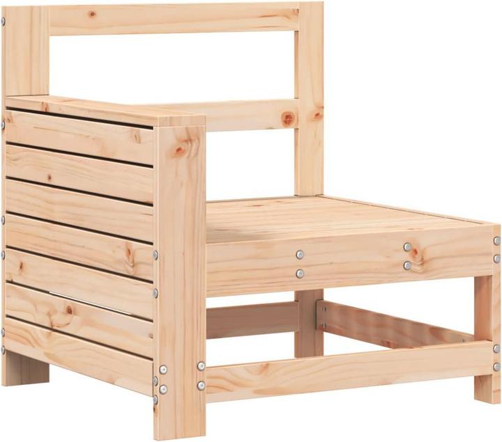 Actual product image vidaXL Garden sofa with armrest