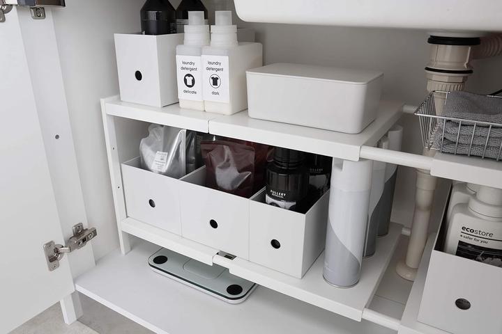 Produktbild Yamazaki 2-stöckiges ausziehbares Regal TOWER