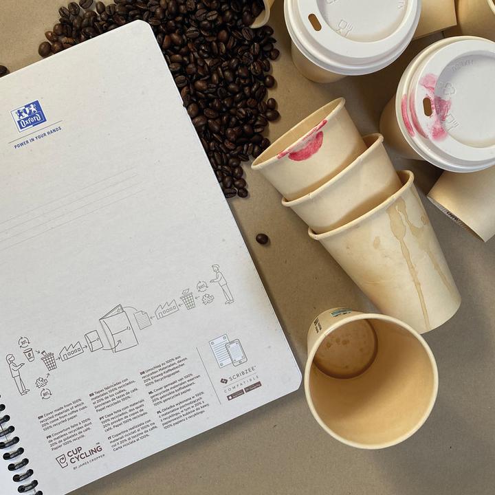 Image du produit Oxford My Rec'Up bloc-notes à spirales A4 (A4, Quadrillé)