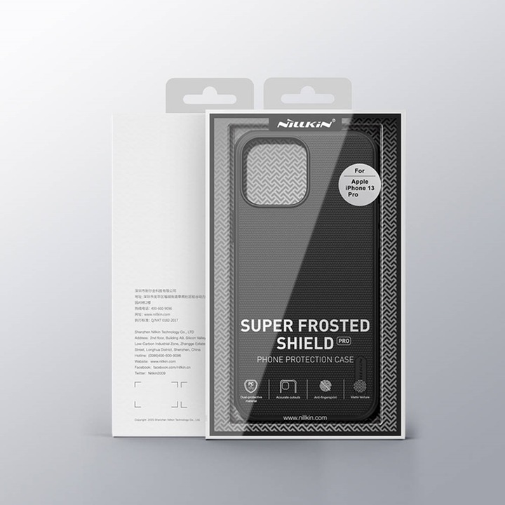 Actual product image Nillkin Super Frosted Shield Series (Apple iPhone 13 Pro)